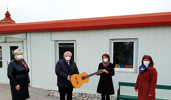 Der Containerkindergarten Raxgasse weicht einer Musikschule