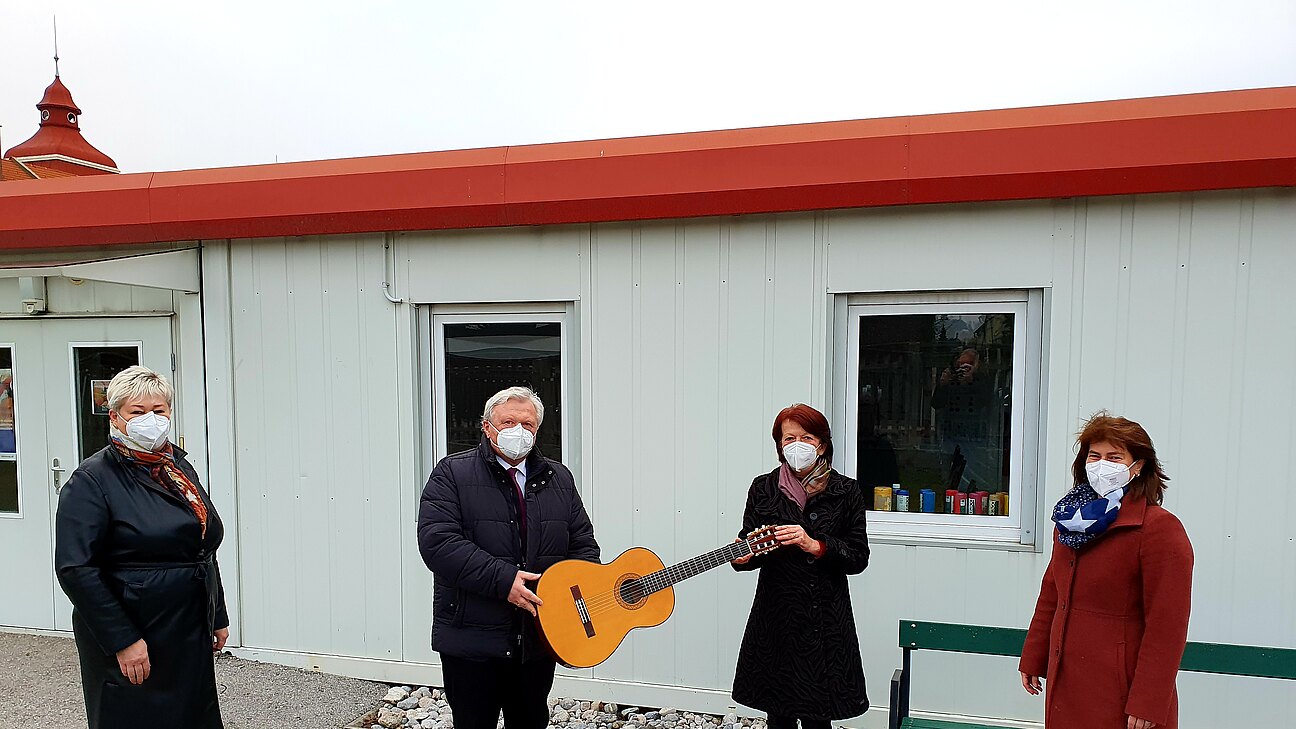 Der Containerkindergarten Raxgasse weicht einer Musikschule